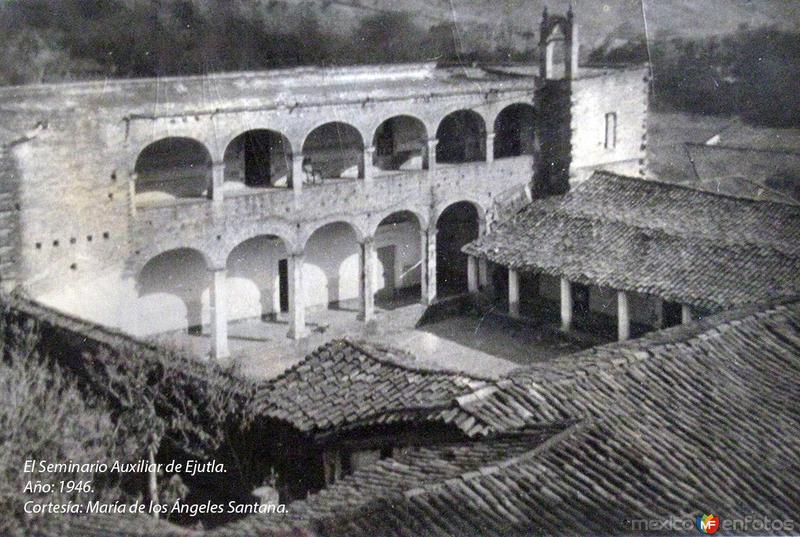 El Seminario Auxiliar en 1946. (Cortesía: María de los Ángeles González Santana)