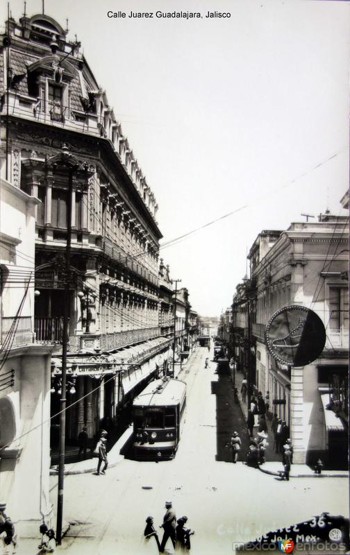 Calle Juarez Guadalajara, Jalisco.