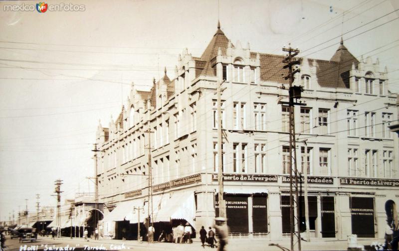 Hotel Salvador ( Circulada el 8 de Octubre de 1928 ).