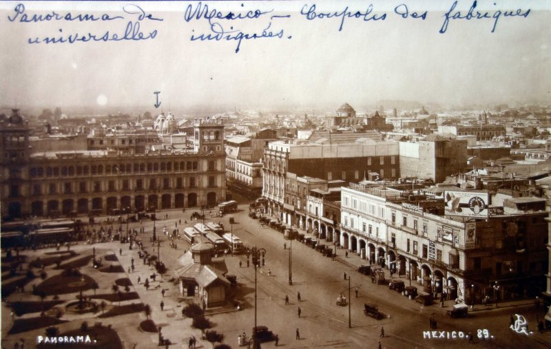 Panorama las cupulas de las fabricas universales.