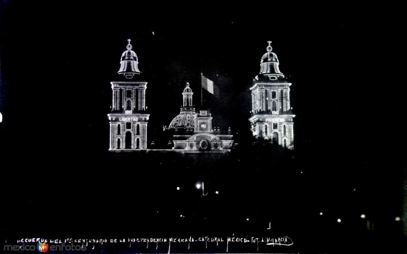 La Catedral en las fiestas del centenario de la independencia ( 1910)