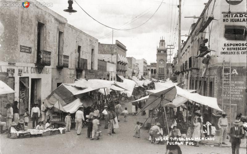 Lugar típico del mercado