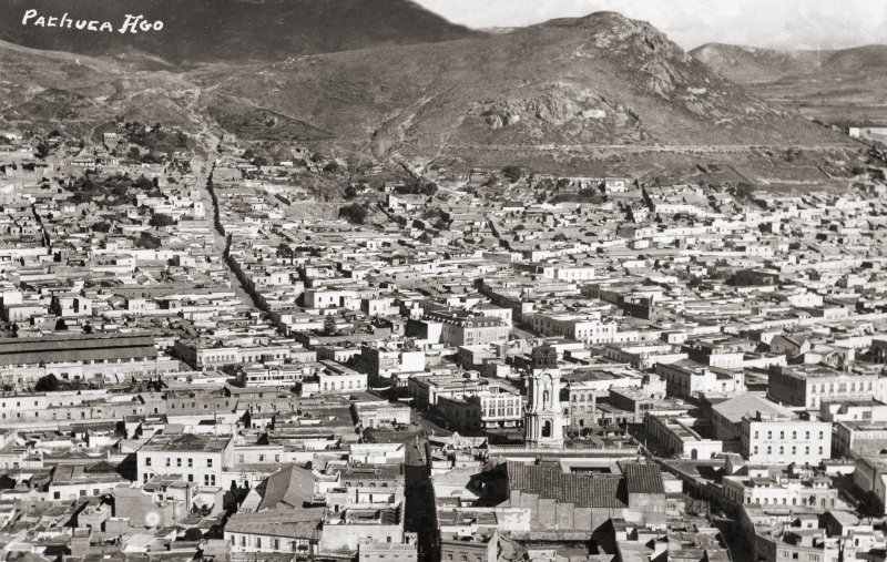 Vista panorámica de Pachuca