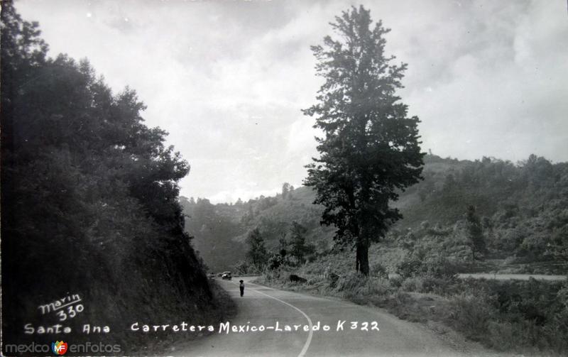 Carretera Mexico-Laredo.