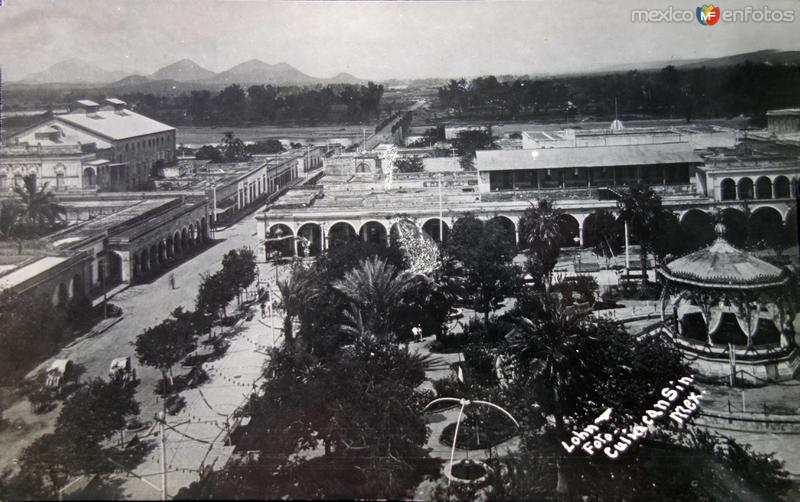 La Plaza y kiosko.