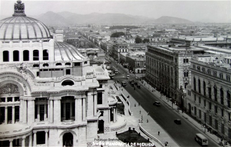 Panorama Por el fotografo Hugo Brehme .