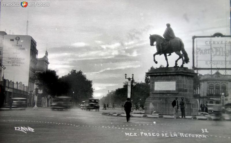 Avenida Paseo de La Reforma.