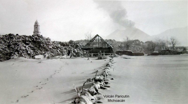 Volcán Paricutín Michoacán.