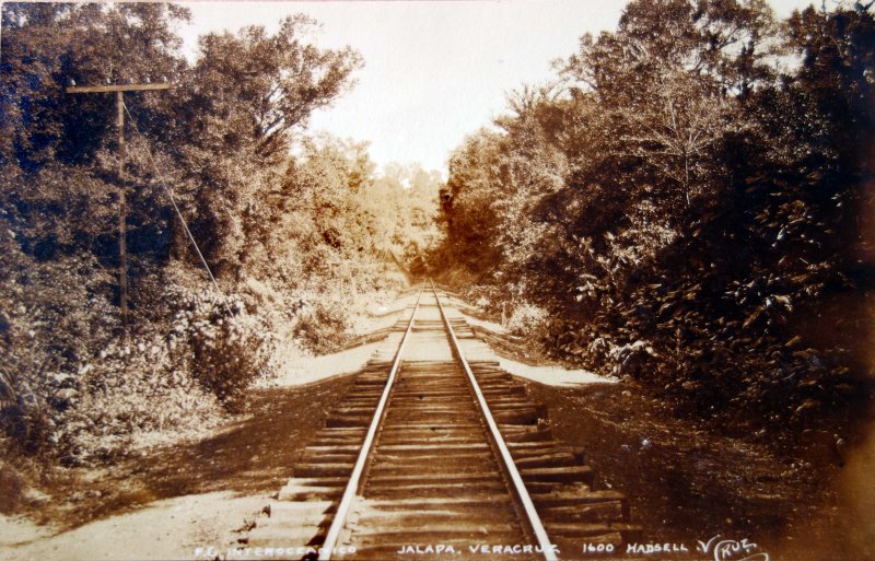 El ferrocarril interoceanico por el fotografo Walter E. Hadsell.