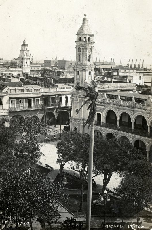 Vista desde la Plaza de Armas (1914)