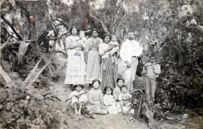 Tipos Mexicanos una familia de musicos.