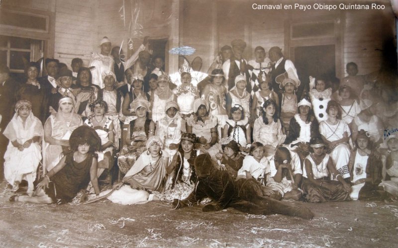 Carnaval en Payo Obispo Quintana Roo.