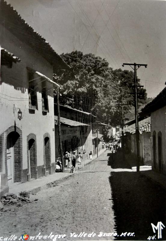 Calle de Montealegre ( Circulada el 25 de Mayo de 1958 ).