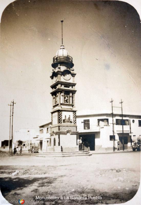 Monumento a La Bandera Puebla.