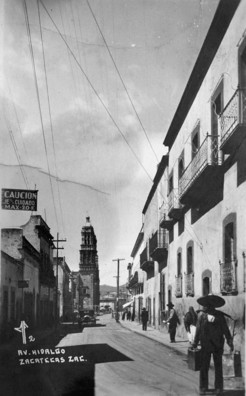 Avenida Hidalgo.