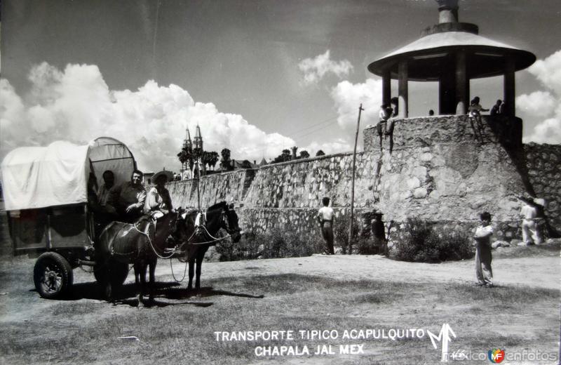 Transporte tipico Acapulquito Chapala, Jalisco.