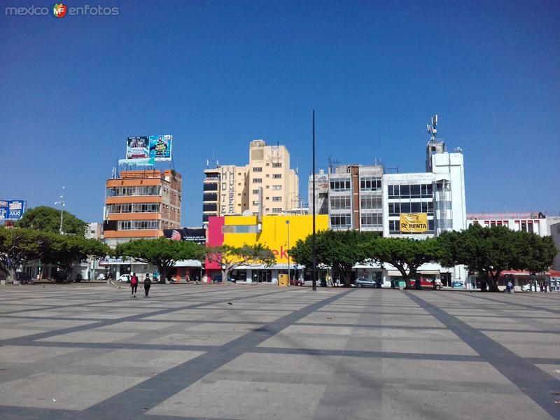 Parque Central de la Capital Chiapaneca. Julio/2018