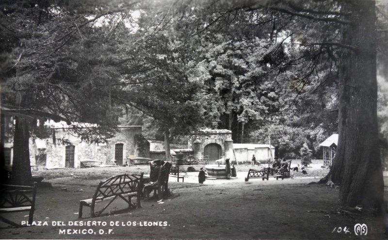 Plaza de el Desierto de Los Leones.