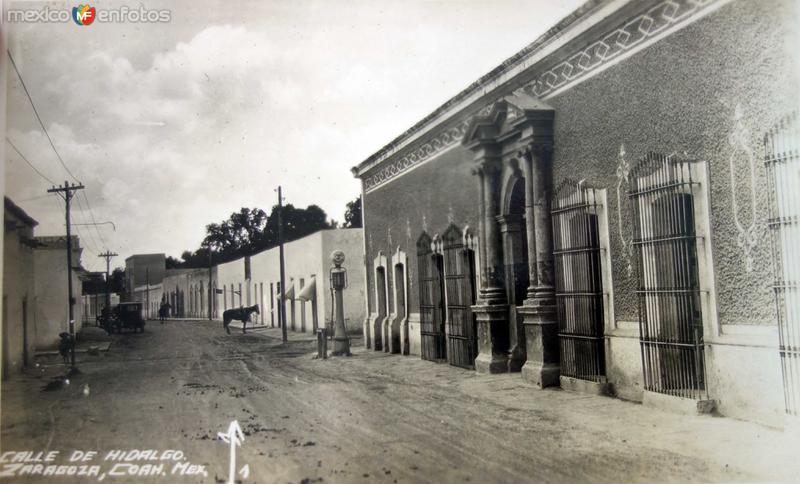 Calle de Hidalgo.
