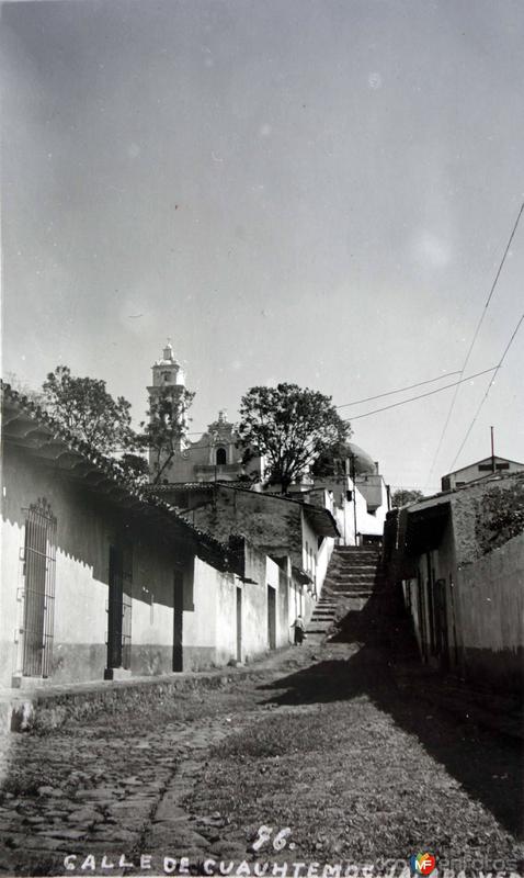 Calle de Cuahutemoc Jalapa Veracruz.