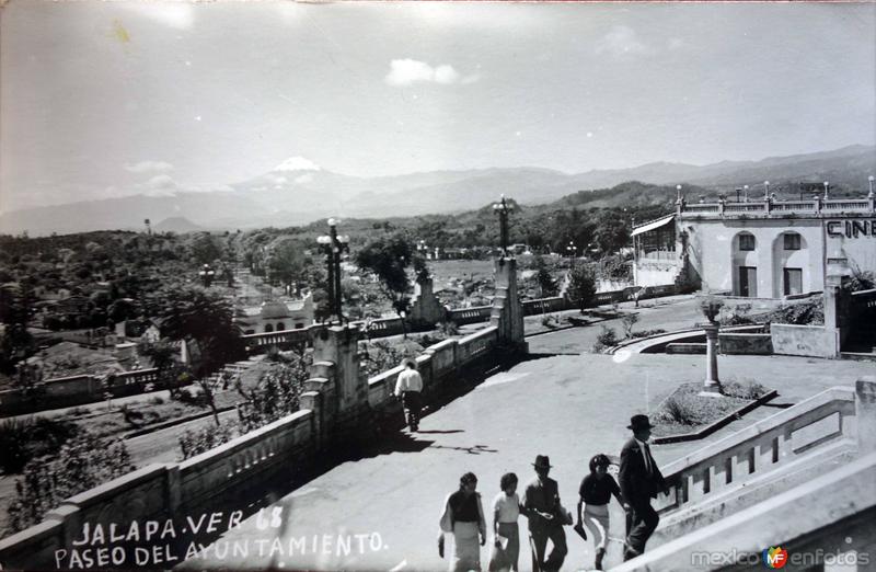 Paseo del Ayuntamiento Jalapa Veracruz.