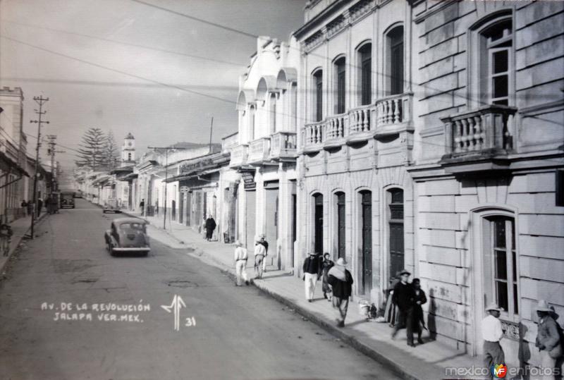 Avenida de la Revolucion Jalapa Veracruz.