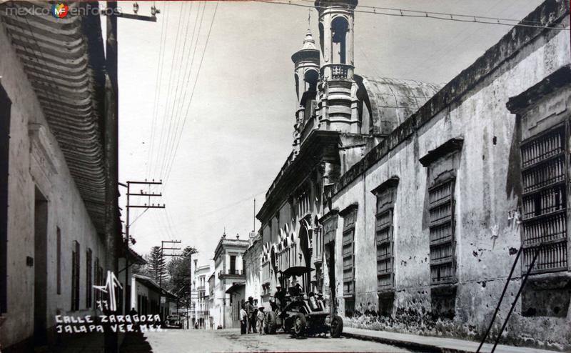 Calle Zaragoza Jalapa Veracruz.