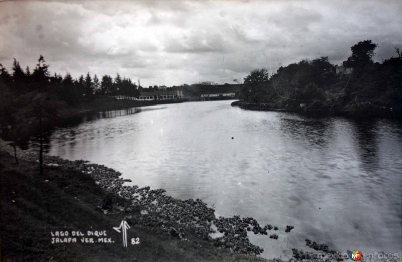 Lago del dique Jalapa Veracruz.