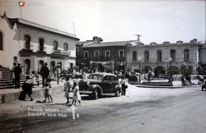 Plaza Lerdo Jalapa Veracruz.