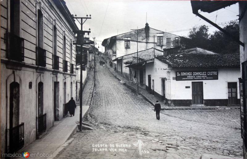 Cuesta de Alfaro Jalapa Veracruz.