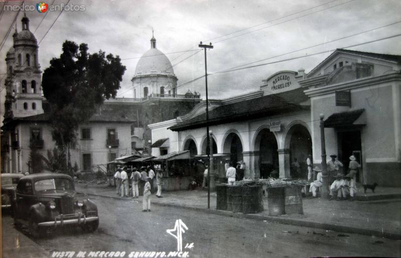 Vista del Mercado.