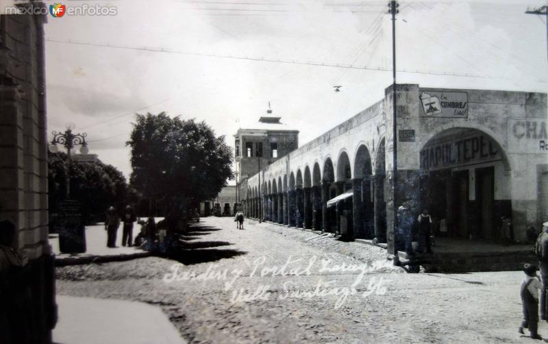 Jardin y portal Zaragosa.