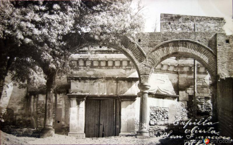 Capilla abierta de San Francisco Tlaxcala .