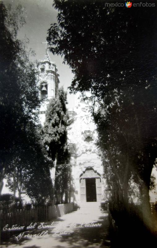 Exterior de La iglesia de Plateros.