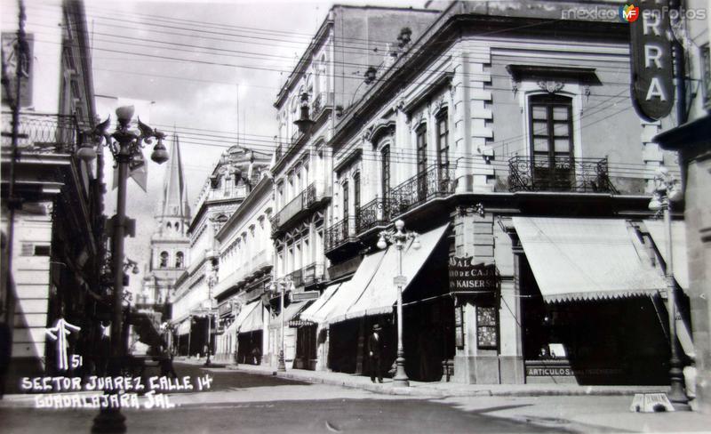 Sector Juarez Calle 14.