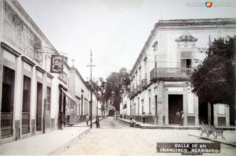 Calle de San Francisco ( Circulada el 10 de Diciembre de 1924 ).