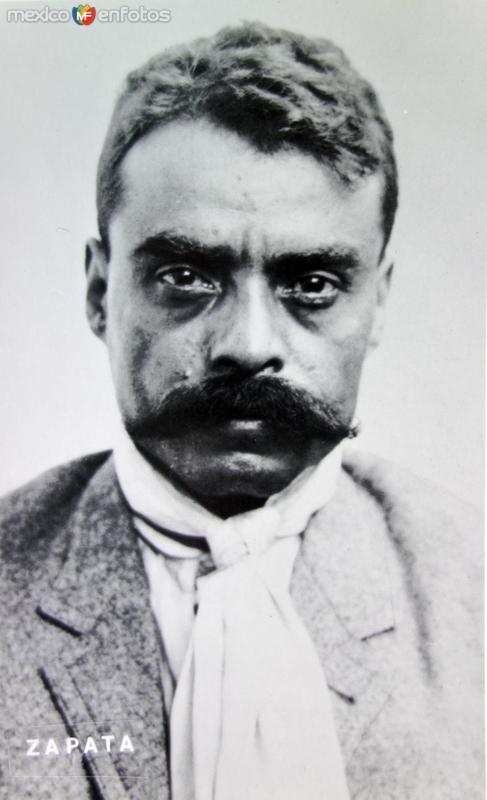 Zapata durante La Revolucion Mexicana.