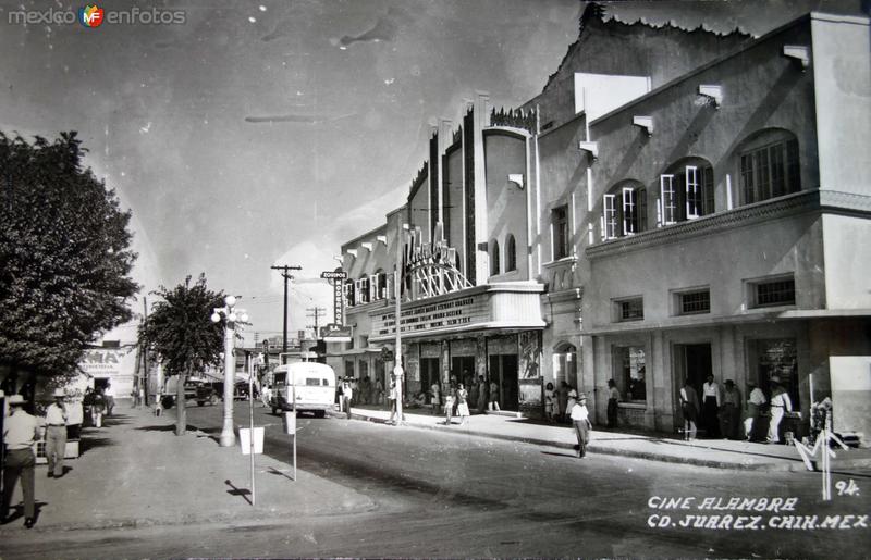 Cine Alahambra Ciudad Juárez, Chihuahua.