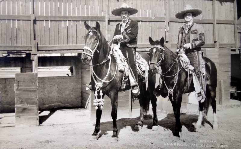 Tipos Mexicanos unos Charros.