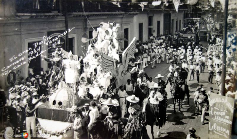 Carnaval de Veracruz 1934.