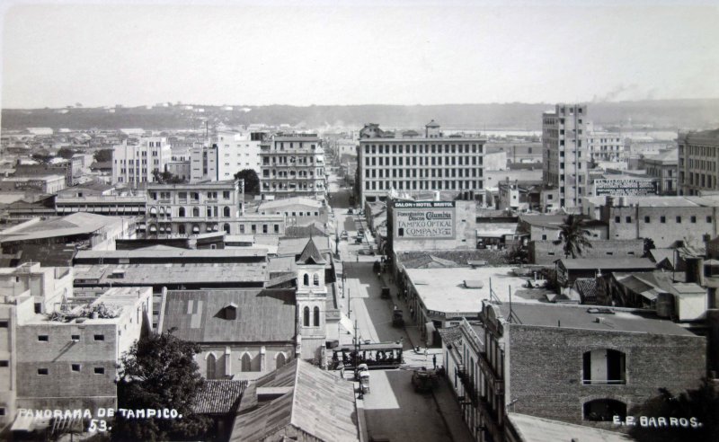 Panorama de Tampico, Tamaulipas.