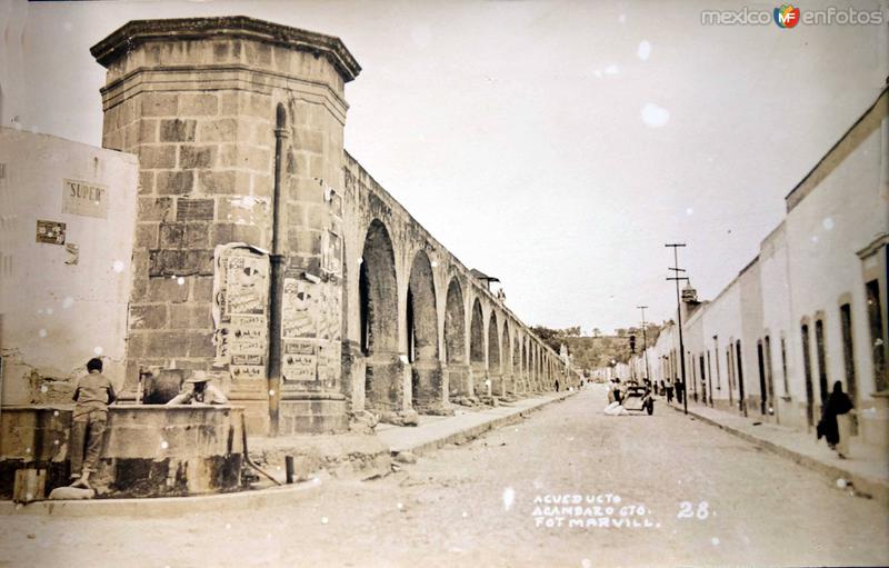 Acueducto de Acambaro Guanajuato .