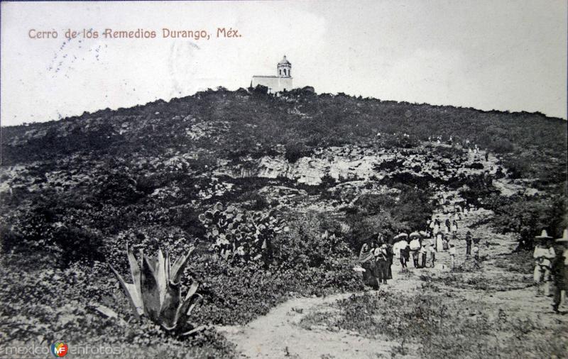Cerro de Los Remedios ( Circulada el 6 de Marzo de 1909 ).
