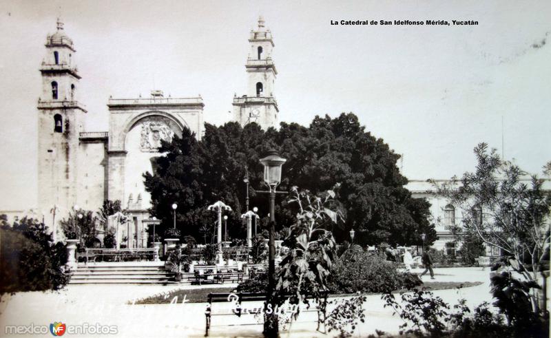 La Catedral de San Idelfonso Mérida, Yucatán.