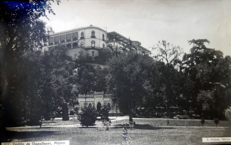 El castillo de Chapultepec por Fotógrafo Jacobo Granat.