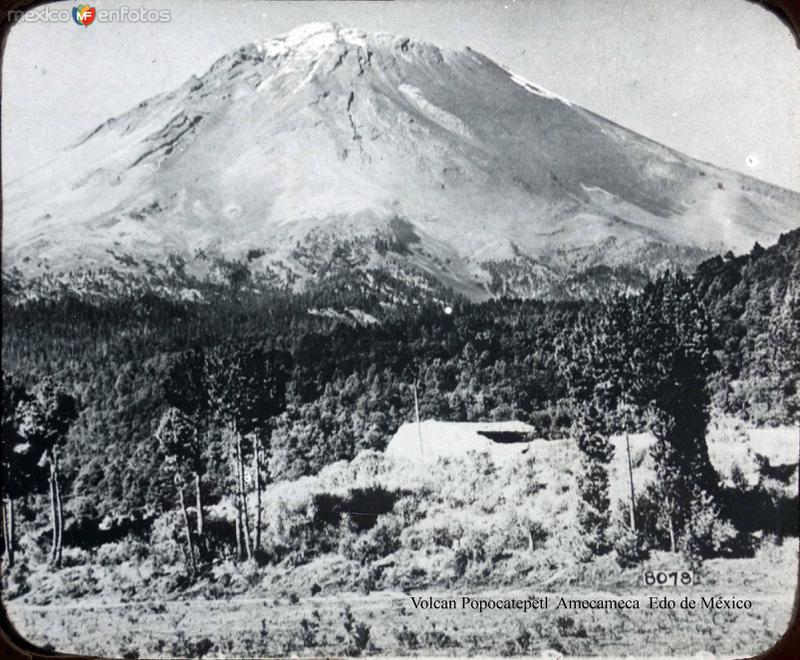 Volcan Popocatepetl Amecameca Edo de México.