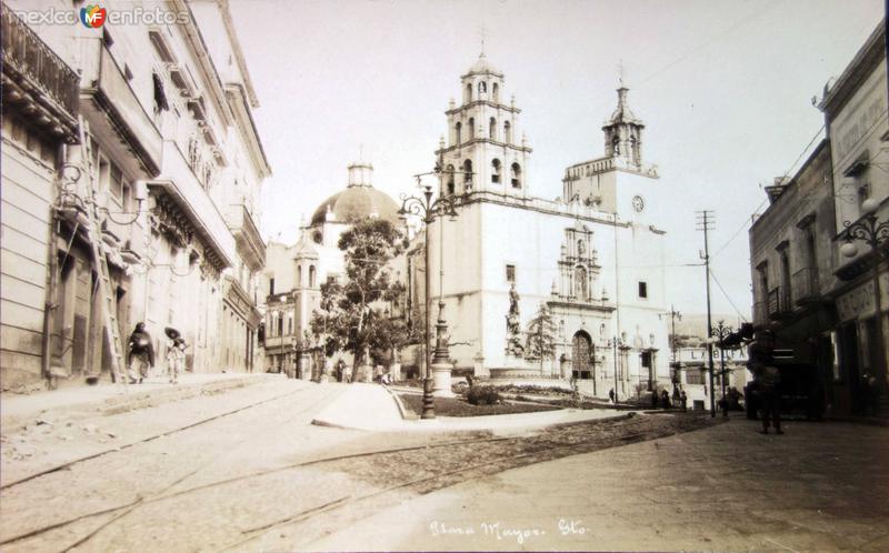 Plaza Mayor Guanajuato ( Circulada el 9 de Febreroo de 1926 ).