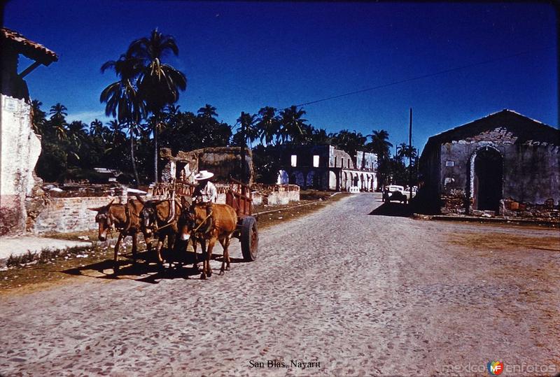 Tipos Mexicanos un carretero de San Blas, Nayarit.