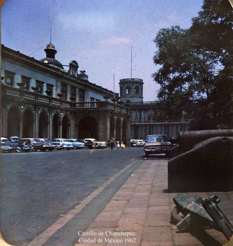 Castillo de Chapultepec. Ciudad de México 1962