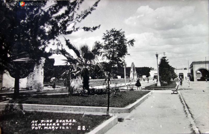 Avenida Pino Suarez.